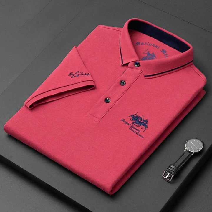 Atticus | Polka-Dot Polo Shirt