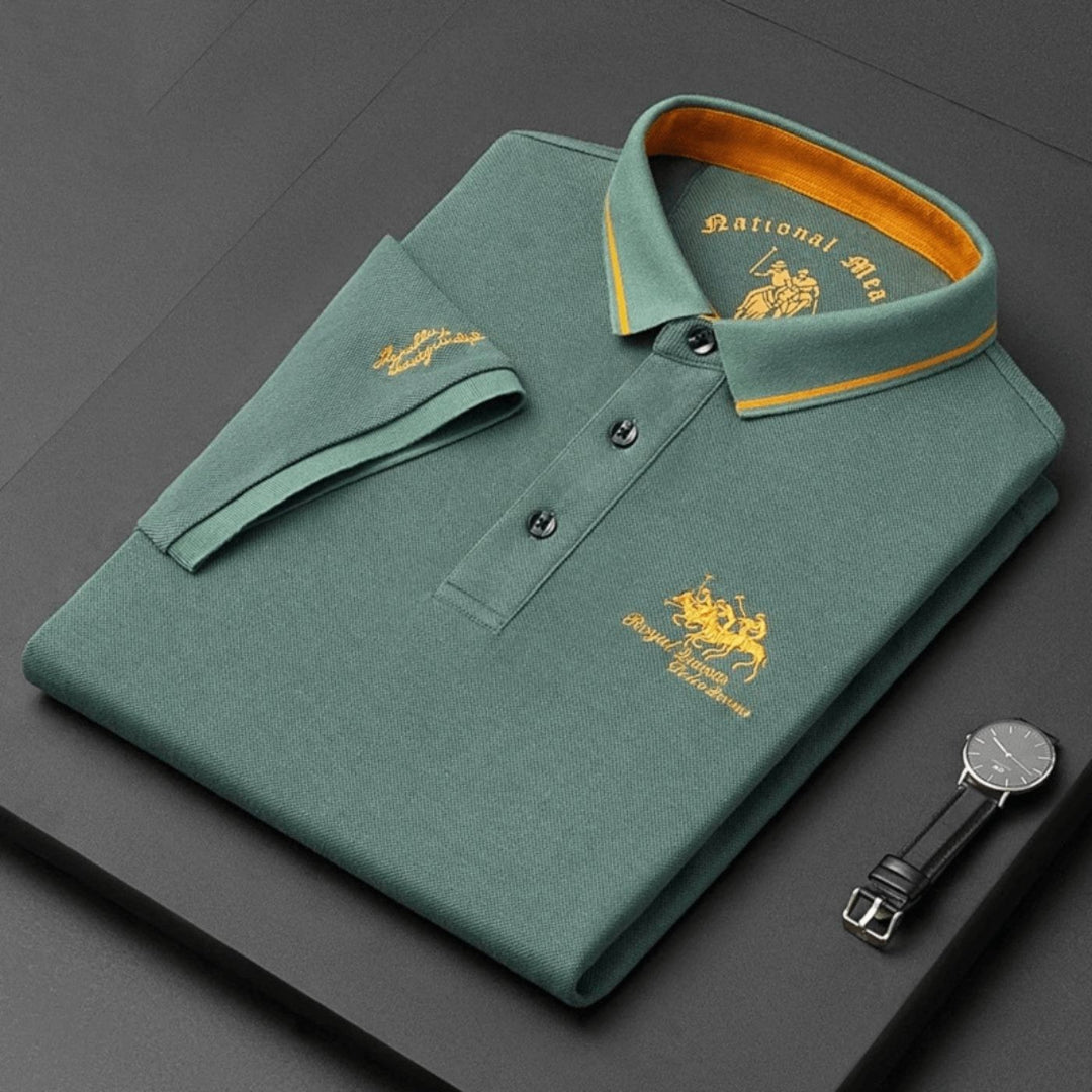 Atticus | Polka-Dot Polo Shirt