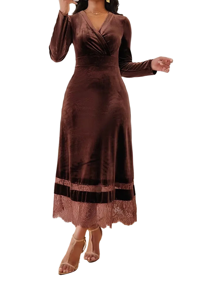 Women’s Wrap-Style Midi Dress