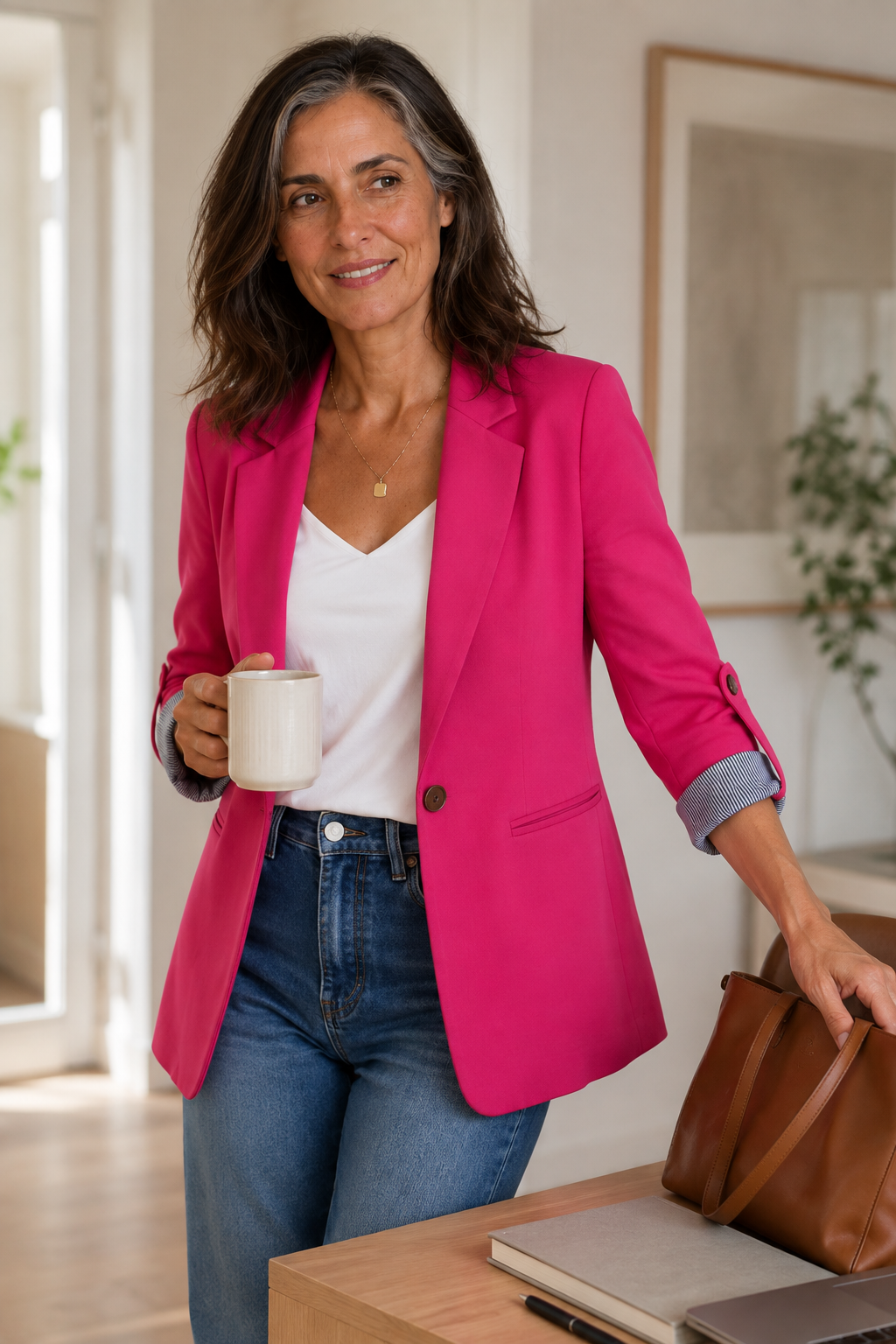 Woman wearing women&