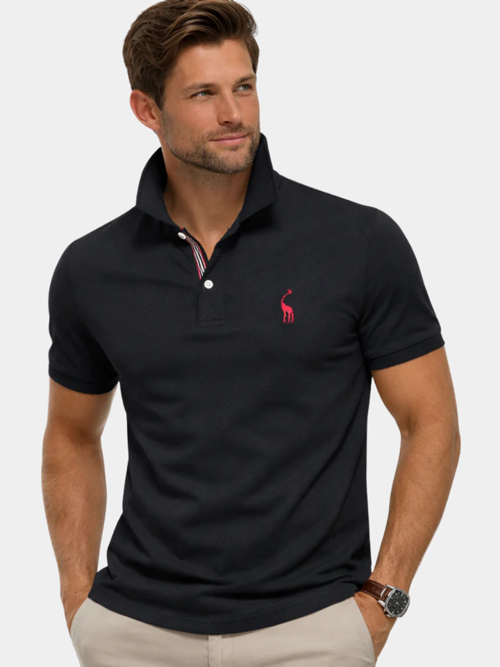 Arthur | Button-Front Polo Shirt