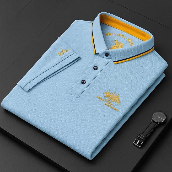 Atticus | Polka-Dot Polo Shirt