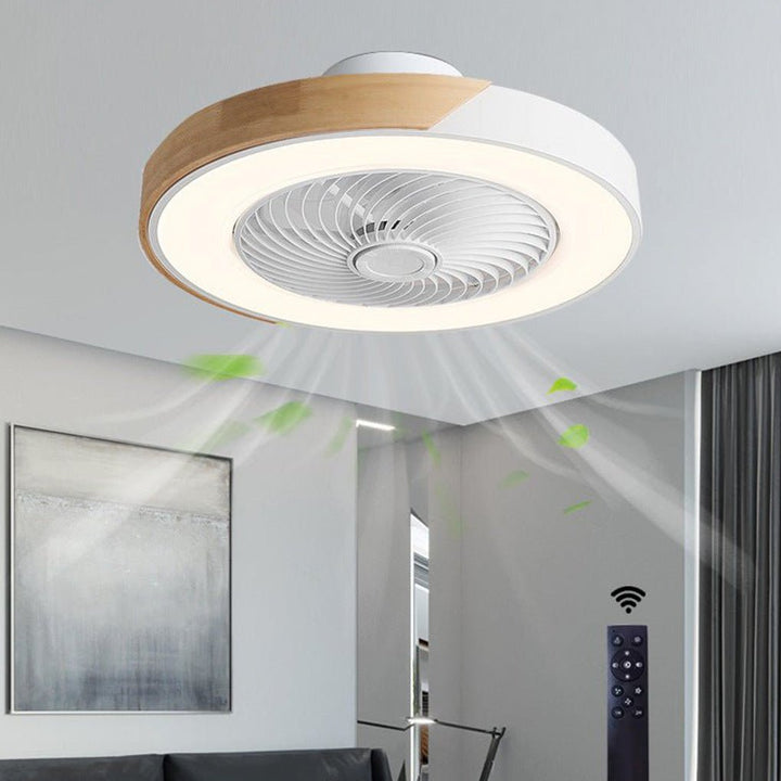 Integrated LED Bladeless Ceiling Fan Light