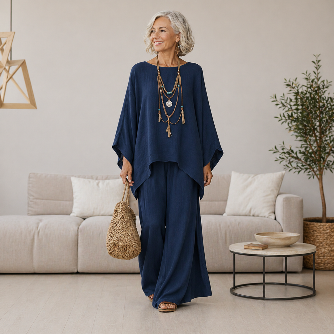 Vivien | Wide-Leg Two-Piece Set