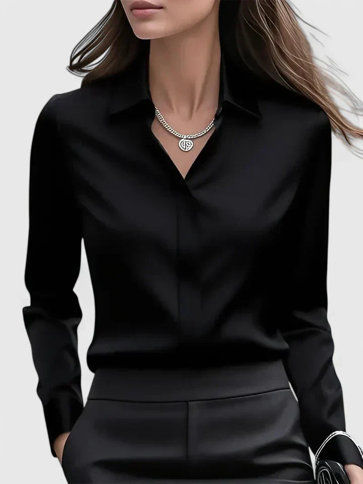 Mariana | Button-Front Collared Blouse