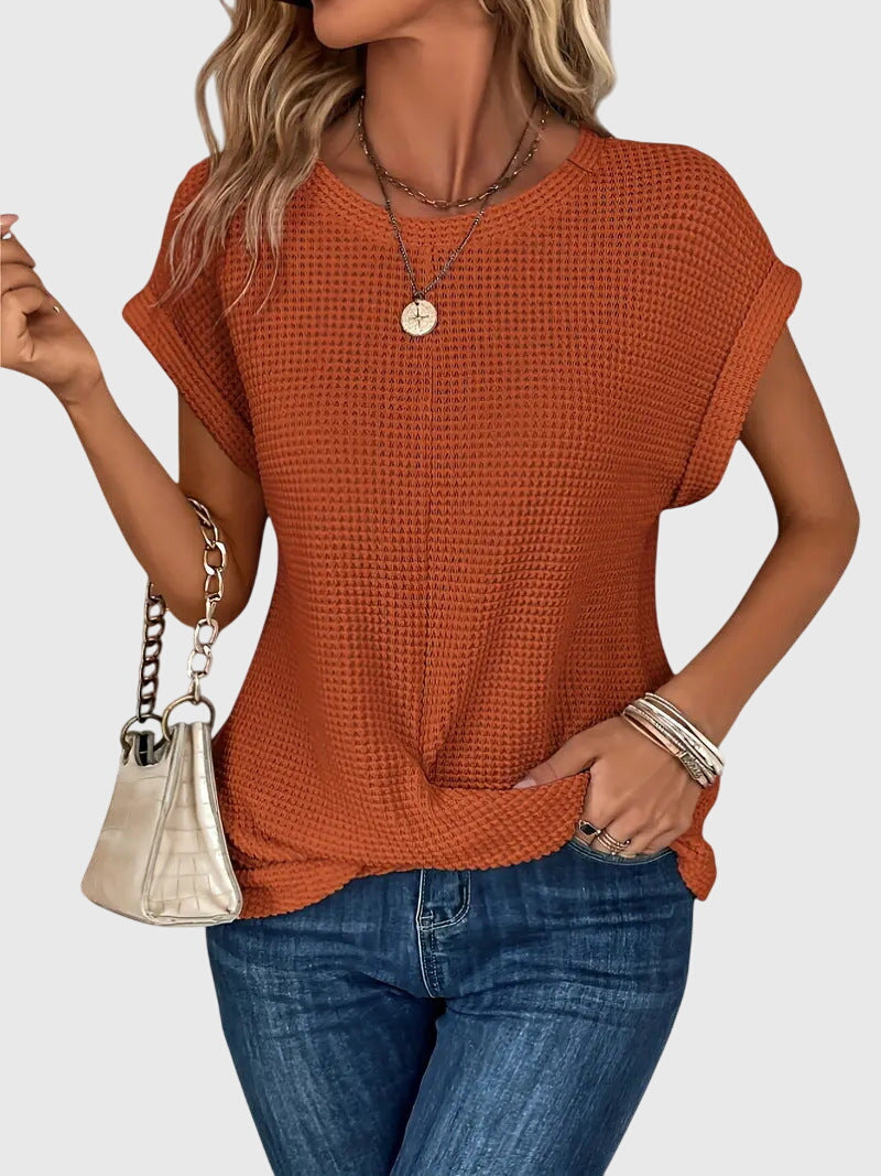 Isadora | Crew Neck Blouse