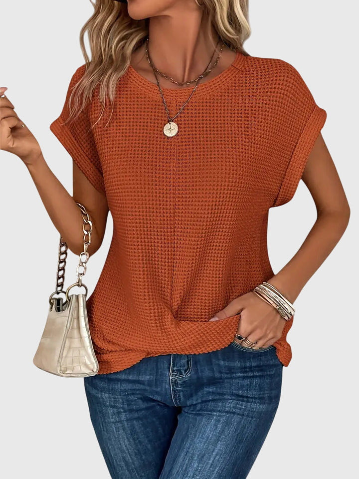 Isadora | Crew Neck Blouse