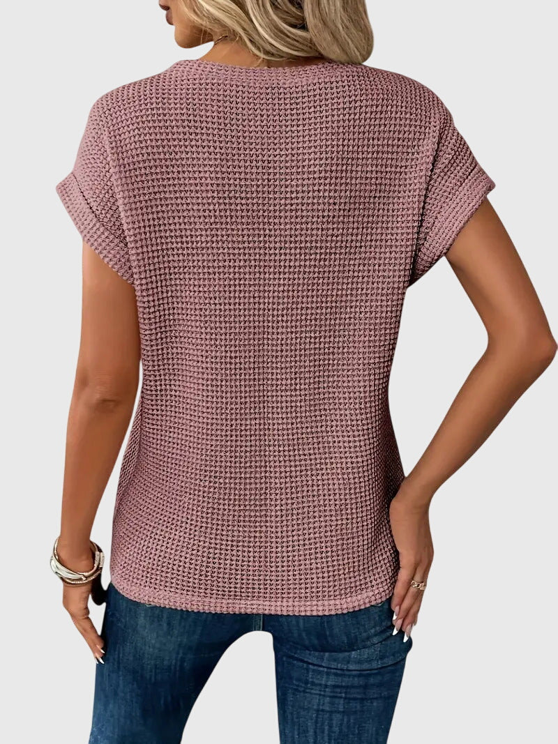 Isadora | Crew Neck Blouse