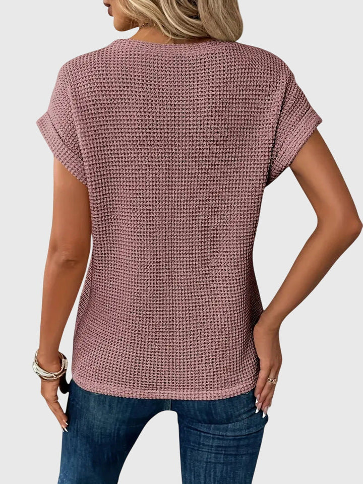 Isadora | Crew Neck Blouse