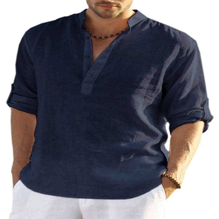 casual-blend-shirt-with-stand-collar-and-button-placket-12