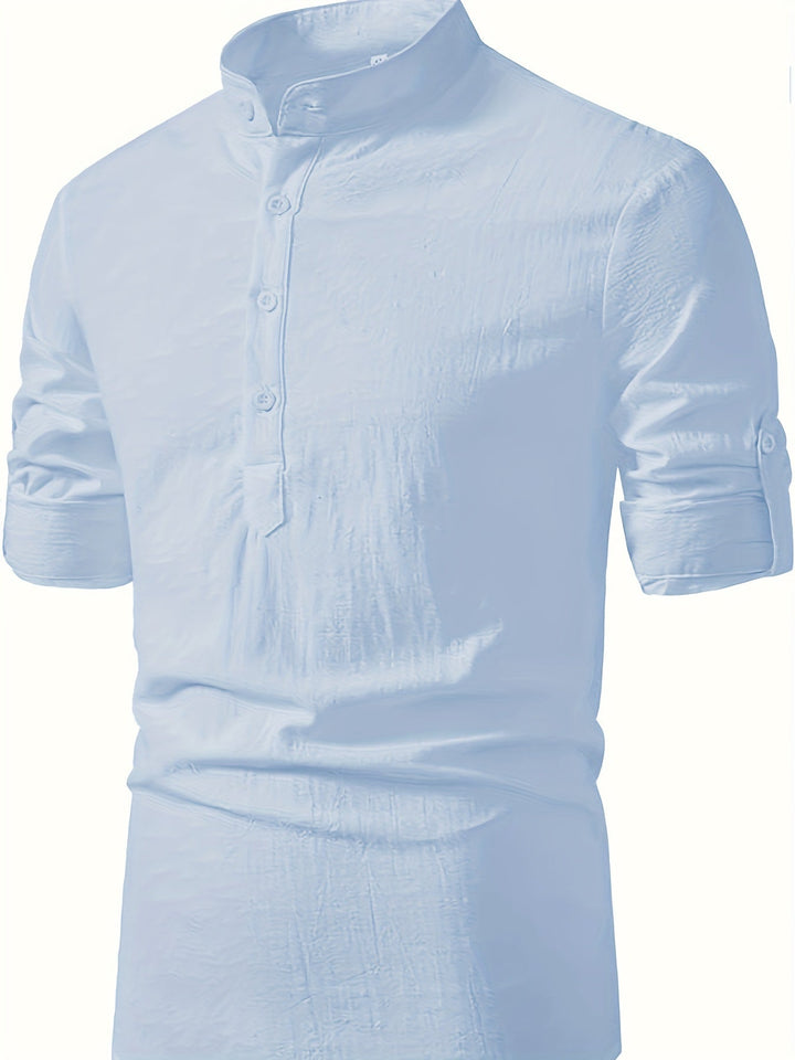 casual-blend-shirt-with-stand-collar-and-button-placket-15