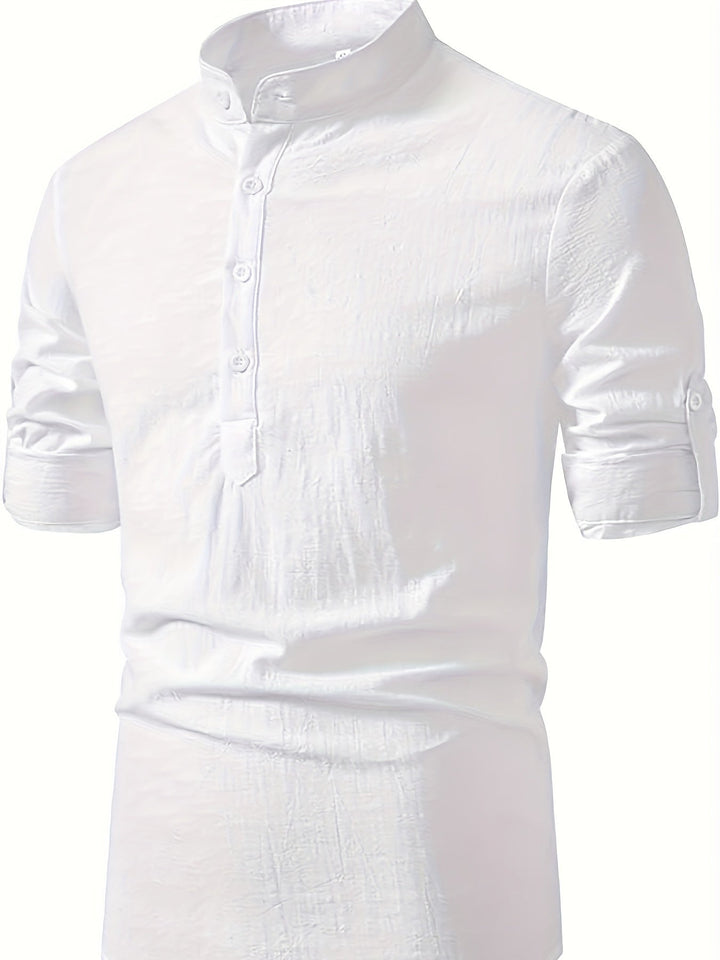 casual-blend-shirt-with-stand-collar-and-button-placket-16