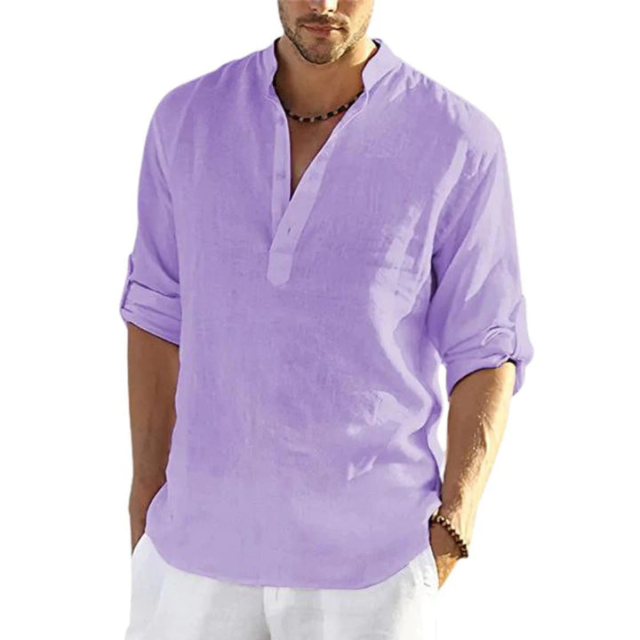 casual-blend-shirt-with-stand-collar-and-button-placket-5
