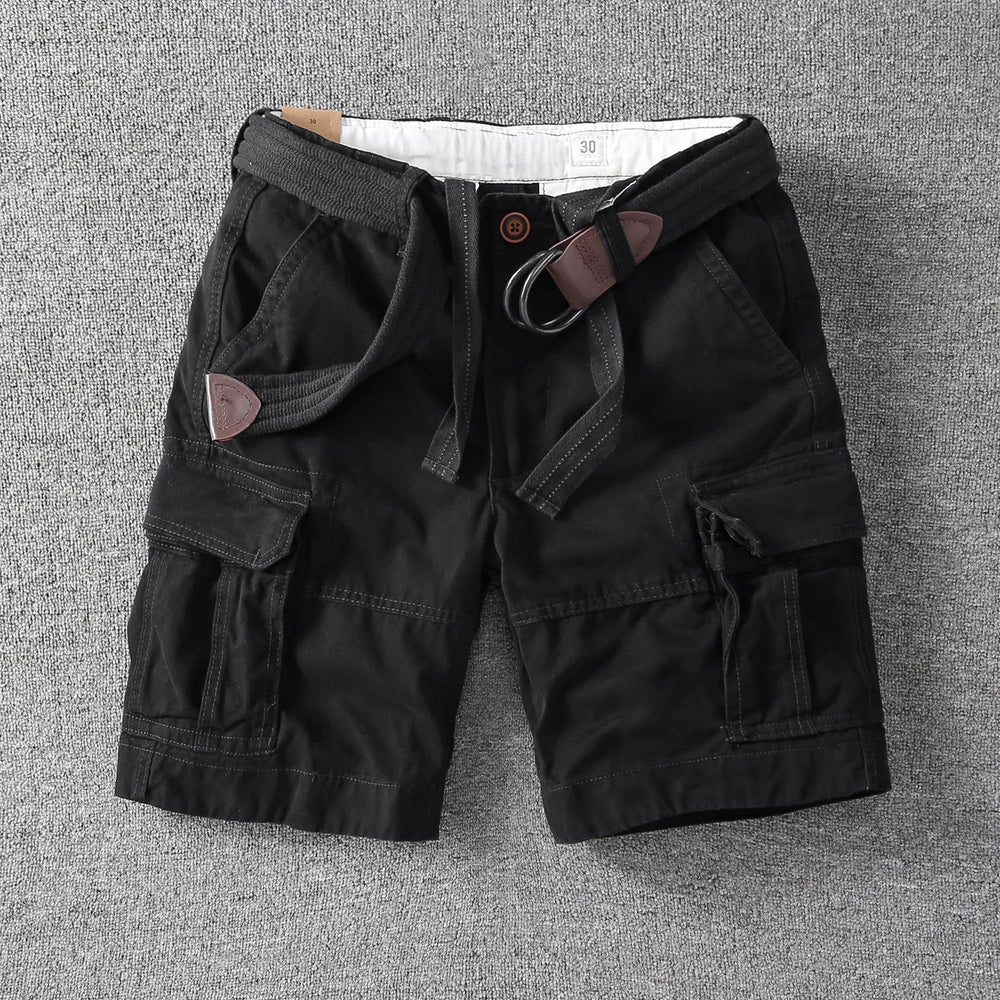 casual-cargo-shorts-with-belt-strap-and-flap-pockets-2