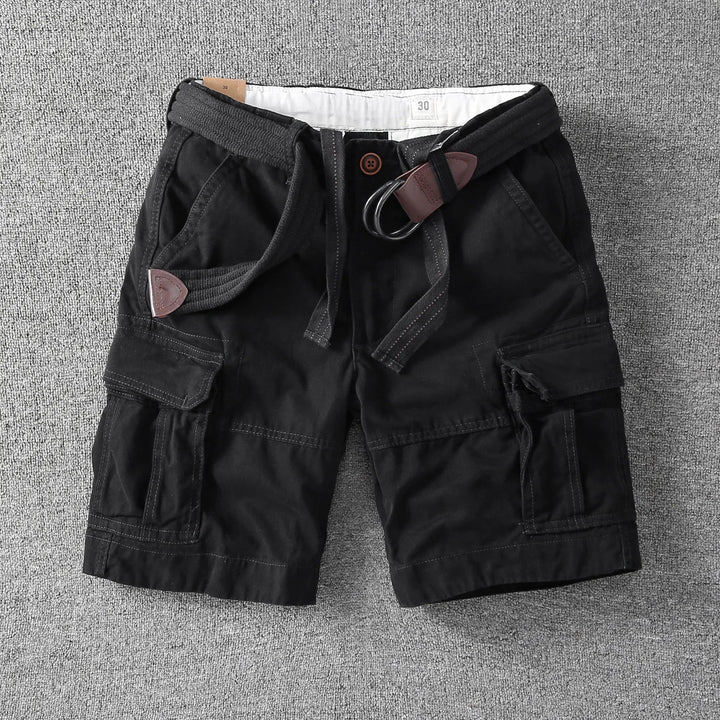 casual-cargo-shorts-with-belt-strap-and-flap-pockets-2