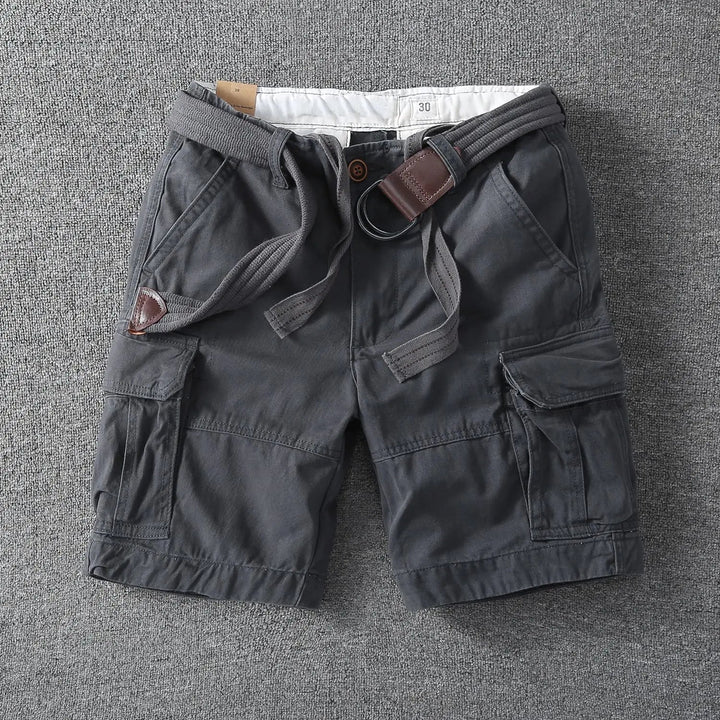 casual-cargo-shorts-with-belt-strap-and-flap-pockets-5