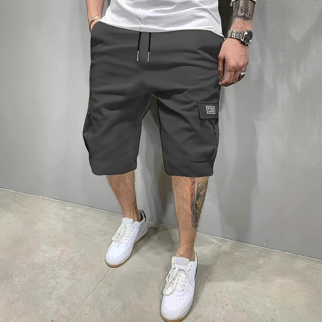 casual-cargo-shorts-with-drawstring-waist-and-pockets-5