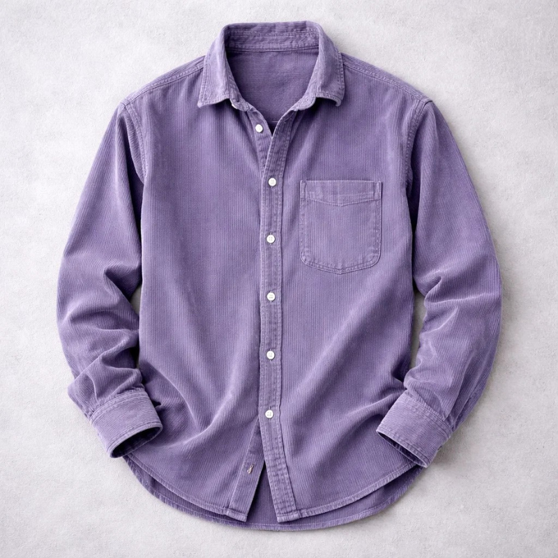 casual-corduroy-button-up-shirt-with-chest-pocket-and-collar-4