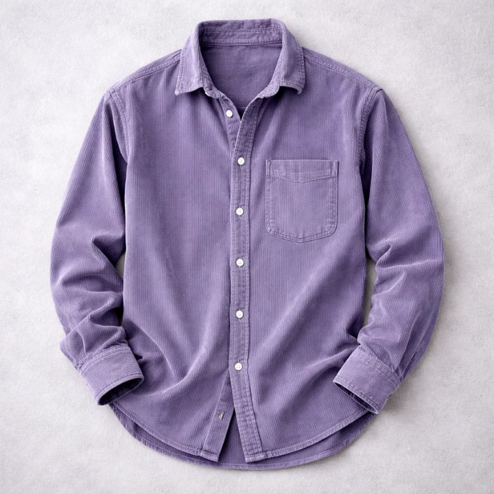 casual-corduroy-button-up-shirt-with-chest-pocket-and-collar-4