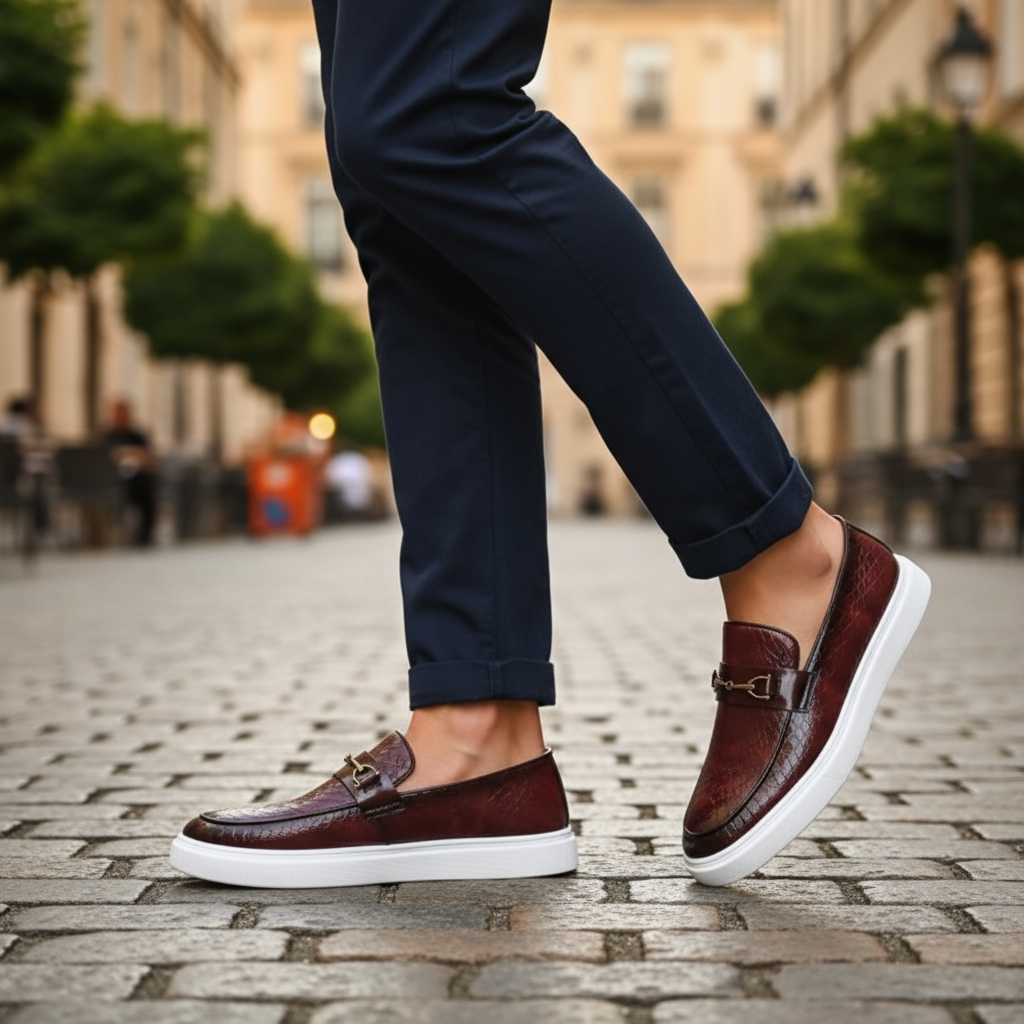 casual-faux-loafers-with-buckle-and-textured-upper-14