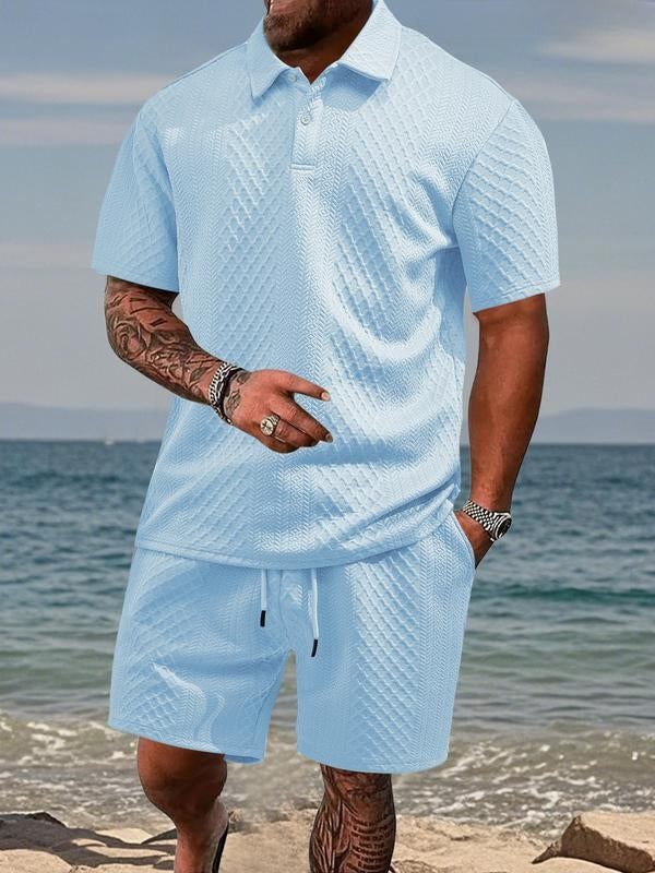 casual-knit-polo-set-with-textured-pattern-and-drawstring-shorts-11