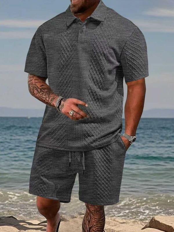casual-knit-polo-set-with-textured-pattern-and-drawstring-shorts-15