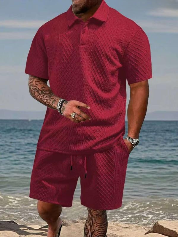 casual-knit-polo-set-with-textured-pattern-and-drawstring-shorts-16