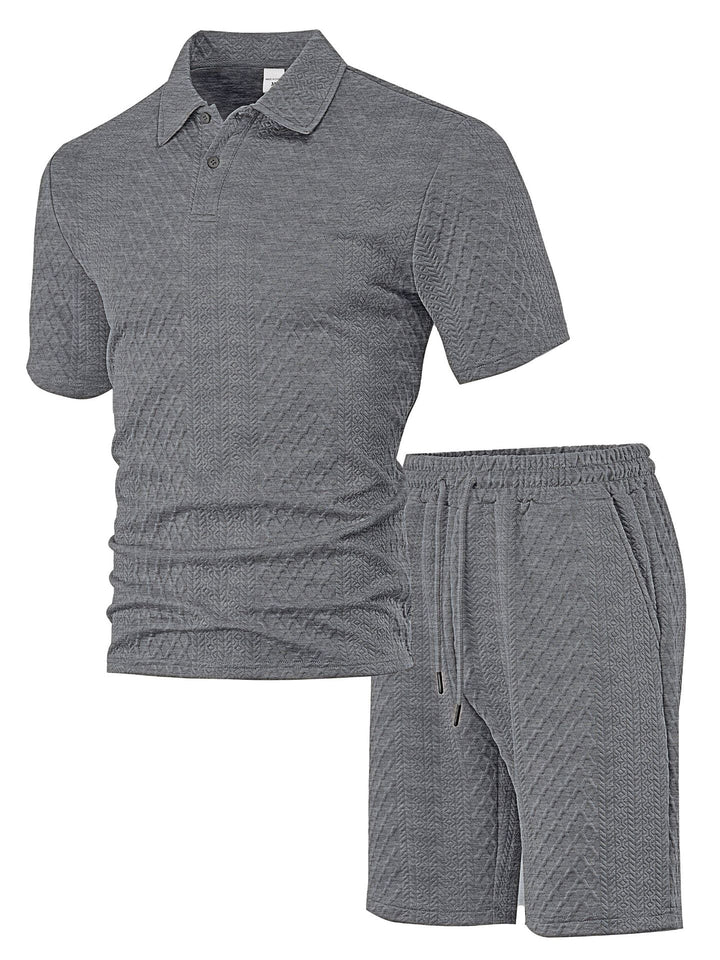 casual-knit-polo-set-with-textured-pattern-and-drawstring-shorts-8
