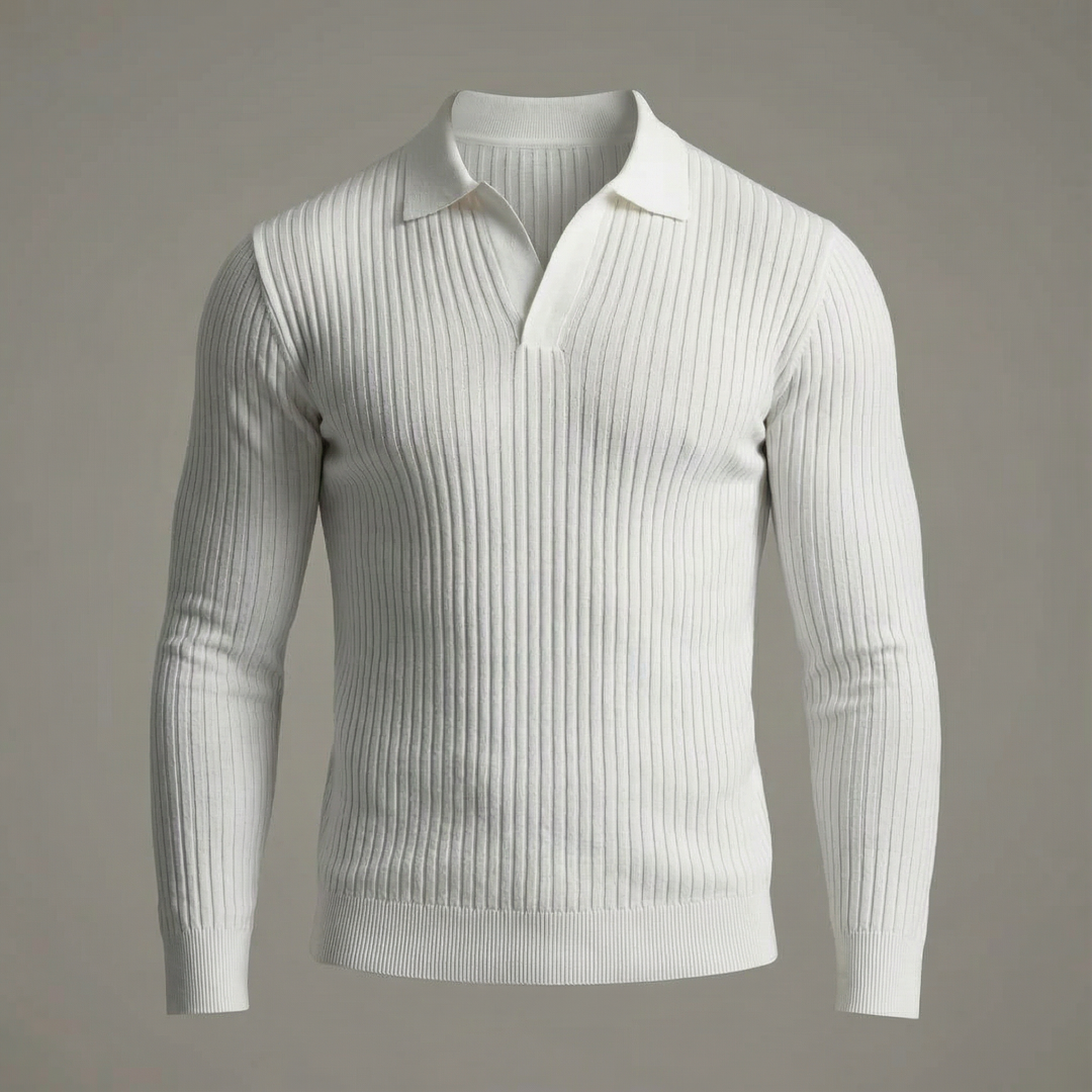 casual-knit-shirt-with-open-collar-and-ribbed-pattern-2