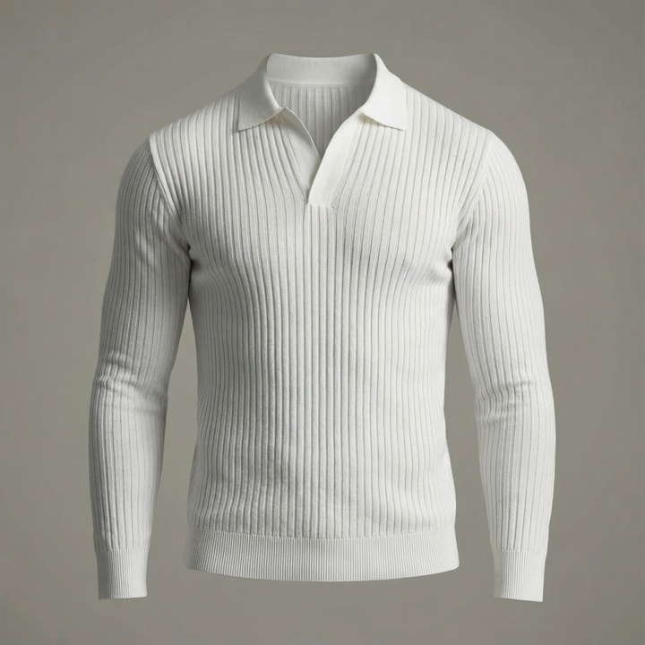 casual-knit-shirt-with-open-collar-and-ribbed-pattern-2