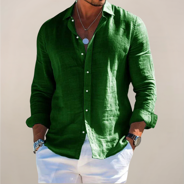 casual-linen-blend-shirt-with-button-front-and-point-collar-10