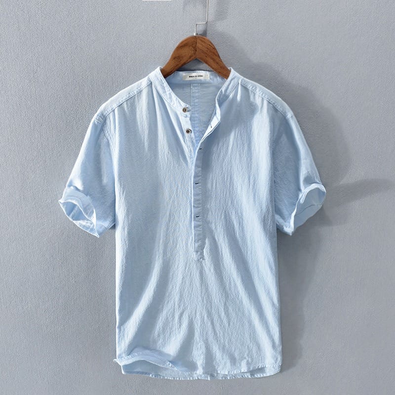 casual-linen-blend-shirt-with-mao-collar-and-half-placket-2