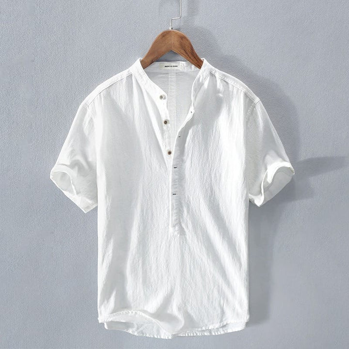 casual-linen-blend-shirt-with-mao-collar-and-half-placket-3