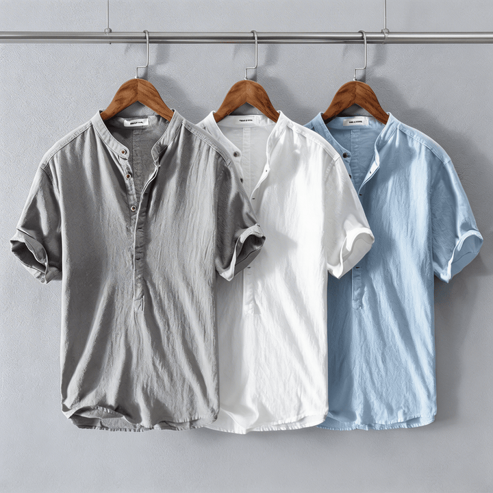 casual-linen-blend-shirt-with-mao-collar-and-half-placket-8