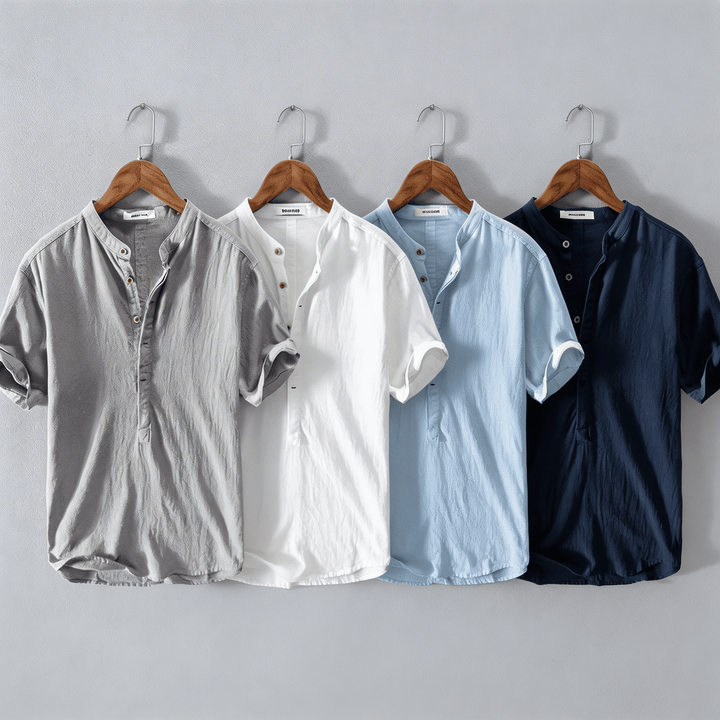 casual-linen-blend-shirt-with-mao-collar-and-half-placket-9
