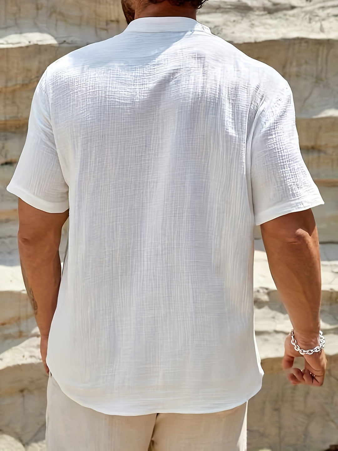 casual-linen-blend-shirt-with-v-neck-and-button-placket-12