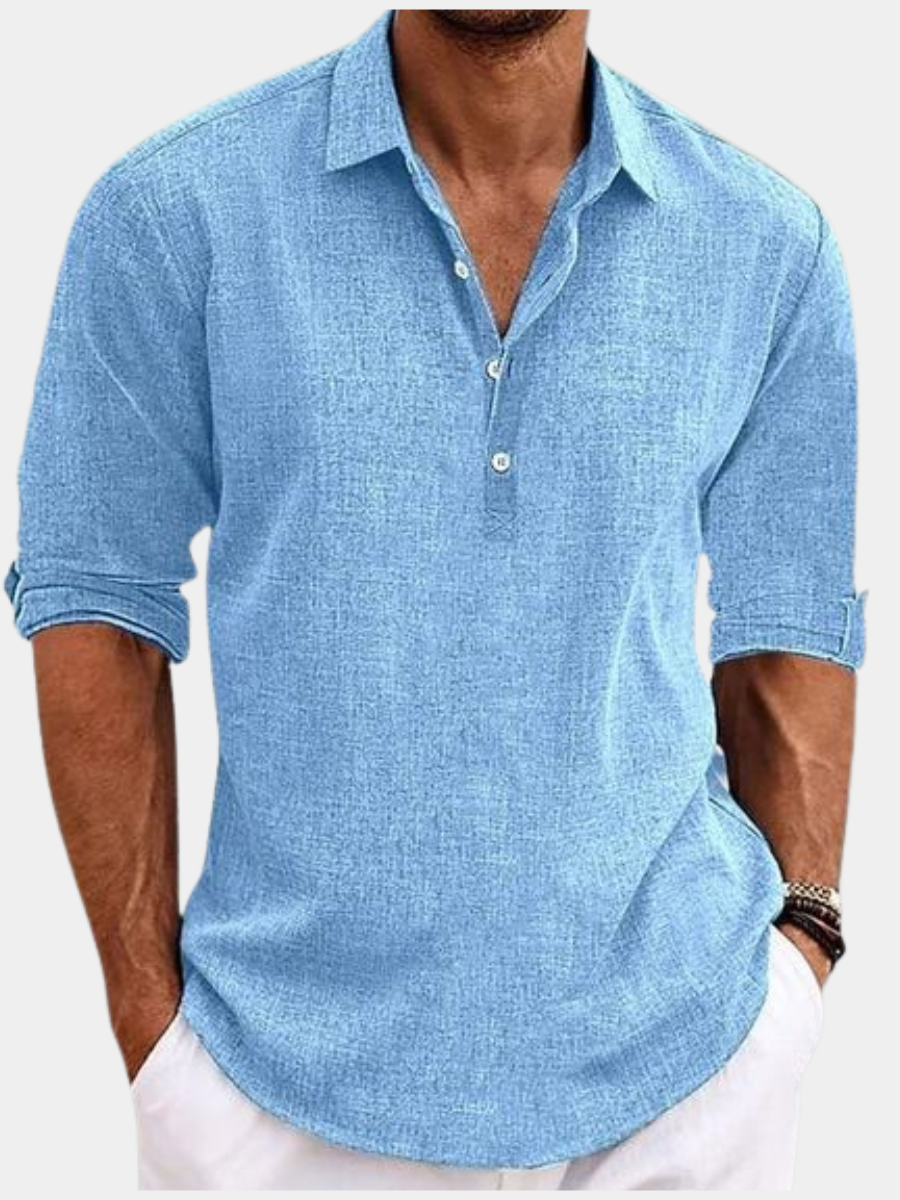 casual-linen-polo-shirt-with-split-neck-and-button-placket-1