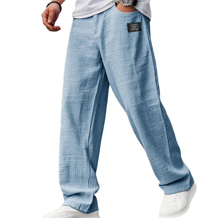 casual-polyester-blend-pants-with-drawstring-waist-and-straight-leg-6