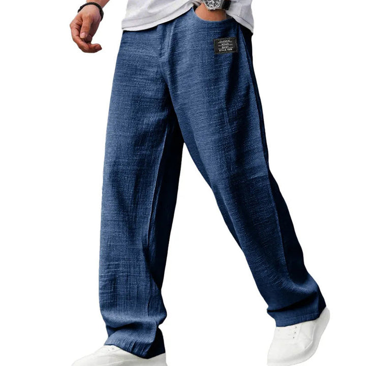 casual-polyester-blend-pants-with-drawstring-waist-and-straight-leg-7
