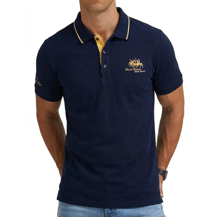 casual-polyester-blend-polo-shirt-with-rib-collar-and-chest-embroidery-7