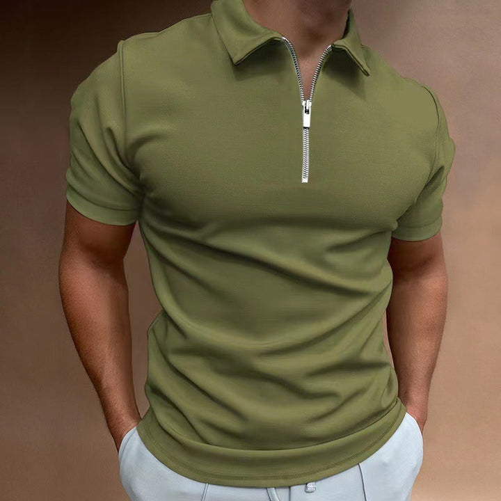 casual-polyester-blend-polo-shirt-with-zip-neck-and-collar-11