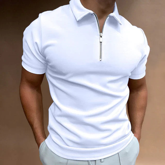 casual-polyester-blend-polo-shirt-with-zip-neck-and-collar-2