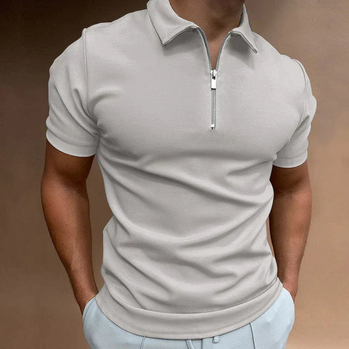 casual-polyester-blend-polo-shirt-with-zip-neck-and-collar-5