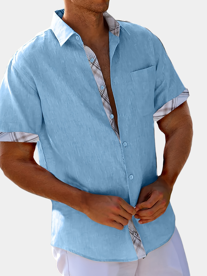 casual-polyester-shirt-with-lapel-collar-and-button-front-1
