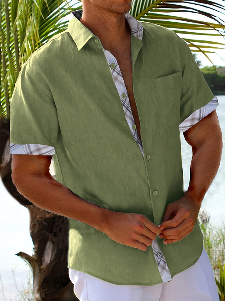 casual-polyester-shirt-with-lapel-collar-and-button-front-3