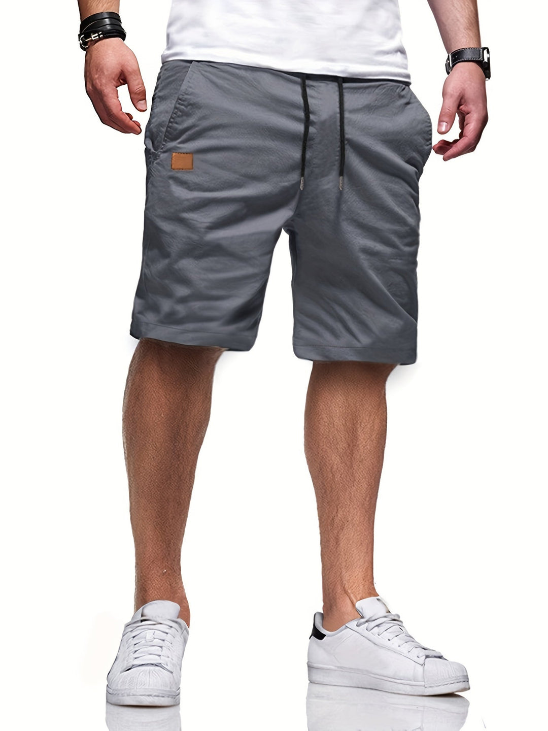 casual-polyester-shorts-with-drawstring-waist-and-patch-pocket-5