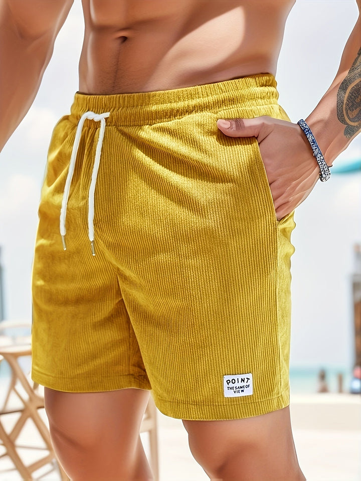 casual-polyester-shorts-with-drawstring-waist-and-ribbed-surface-8