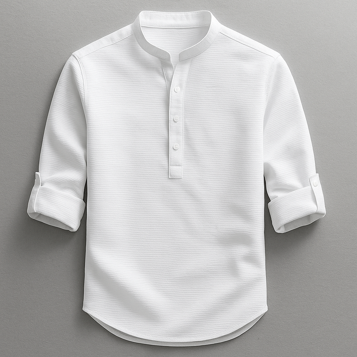 casual-shirt-with-band-collar-and-roll-tabs-5