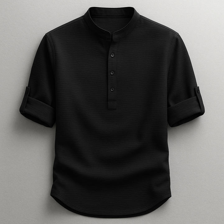 casual-shirt-with-band-collar-and-roll-tabs-7