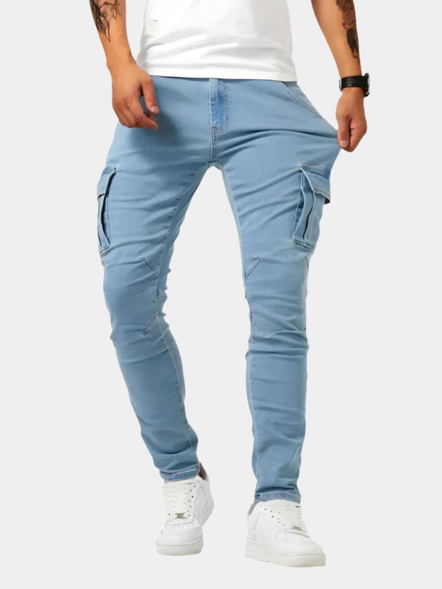 casual-stretch-blend-cargo-pants-with-zip-fly-and-flap-pockets-1
